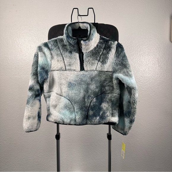 All in Motion Kids Fleece Jacket - Blue and Gray - Picture 1 of 6